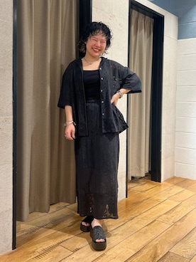 ミノさんさん(レディース・154cm)の夏コーディネート