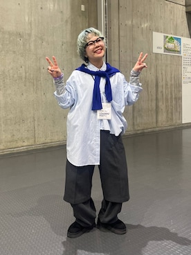 ミノさんさん（レディース・154cm）の冬コーディネート