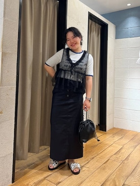 ミノさんさん（レディース・154cm）の夏コーディネート