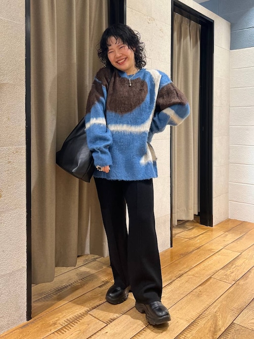 セール】ニュアンスガラニットPOLS 133799（ニット/セーター