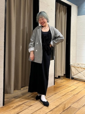 ミノさんさん（レディース・154cm）の春コーディネート