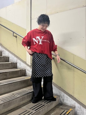 ミノさんさんのコーディネート