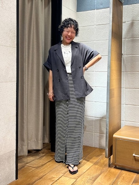 ミノさんさん(レディース・154cm)の夏コーディネート