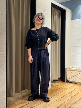 ミノさんさん（レディース・154cm）の冬コーディネート