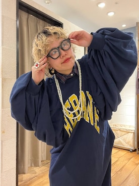 「FOREVER 21（フォーエバー トゥエンティーワン）のアイテム」を使った、ミノさんさん（レディース・154cm）の秋コーディネート