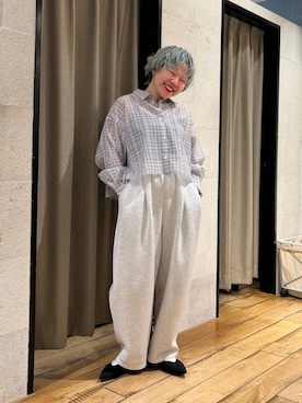 ミノさんさん(レディース・154cm)の春コーディネート