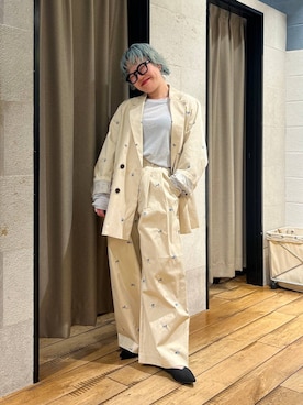 ミノさんさん(レディース・154cm)の冬コーディネート