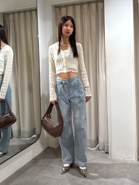 「FREE'S MART（フリーズマート）のアイテム（スニーカー）」を使った、miyuさん（レディース・164cm）の夏コーディネート