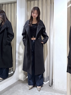 「FREE'S MART（フリーズマート）のアイテム」を使った、miyuさん（レディース・164cm）の冬コーディネート