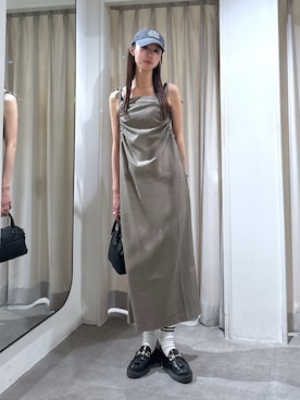 「FREE'S MART（フリーズマート）のアイテム」を使った、miyuさん（レディース・164cm）の夏コーディネート