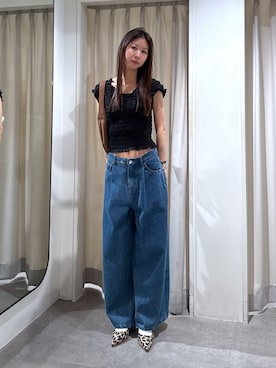 「FREE'S MART（フリーズマート）のアイテム」を使った、miyuさん（レディース・164cm）の夏コーディネート