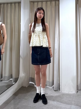 「キレイめコーデ」｜「アイテム（ハンドバッグ）」を使った、miyuさん（レディース・164cm）の夏コーディネート