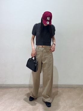 「FREE'S MART（フリーズマート）のアイテム（スニーカー）」を使った、miyuさん（レディース・164cm）の春コーディネート