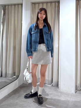 「FREE'S MART（フリーズマート）のアイテム」を使った、miyuさん（レディース・164cm）の夏コーディネート