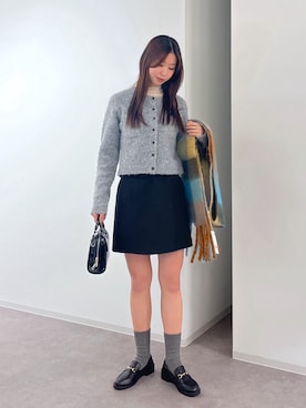 「大人可愛い、冬」｜miyuさん（レディース・164cm）の冬コーディネート