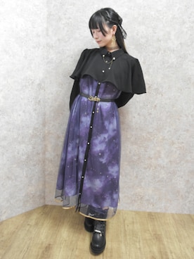 「axes femme（アクシーズファム）のアイテム（ヘアアクセサリー）」を使った、ありさん（レディース・155cm）の秋コーディネート