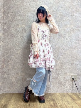「アイテム（レッグウェア）」を使った、ありさん（レディース・155cm）の秋コーディネート