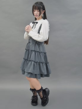 「axes femme POETIQUE（アクシーズファムポエティック）のアイテム（アクセサリー）」を使った、ありさん（レディース・155cm）の秋コーディネート