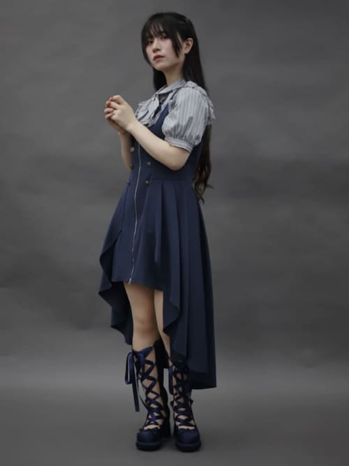 axes ベスト デザインミニワンピース ベストデザインミニワンピース | 衣料 | axes femme online shop