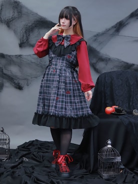 「アイテム（パンプス）」を使った、ありさん（レディース・155cm）の秋コーディネート