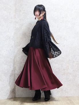 「アイテム（タンクトップ）」を使った、ありさん（レディース・155cm）の夏コーディネート