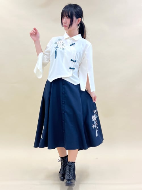 axes femme PRESSありさんのシャツ/ブラウスを使ったコーディネート 