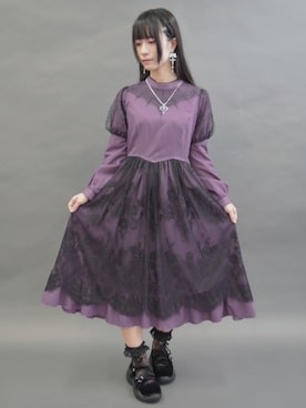 「axes femme POETIQUE（アクシーズファムポエティック）のアイテム（アクセサリー）」を使った、ありさん（レディース・155cm）の秋コーディネート