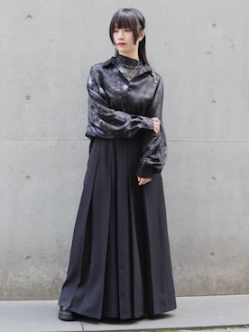 「アイテム（パンツ）」を使った、ありさん（レディース・155cm）の秋コーディネート