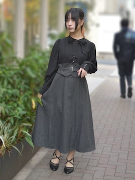 ありさん（レディース・155cm）の冬コーディネート