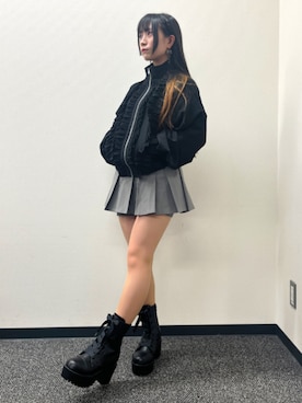 「axes femme POETIQUE（アクシーズファムポエティック）のアイテム（アクセサリー）」を使った、ありさん（レディース・155cm）の秋コーディネート