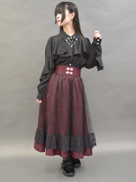 「axes femme POETIQUE（アクシーズファムポエティック）のアイテム（レッグウェア）」を使った、ありさん（レディース・155cm）の夏コーディネート