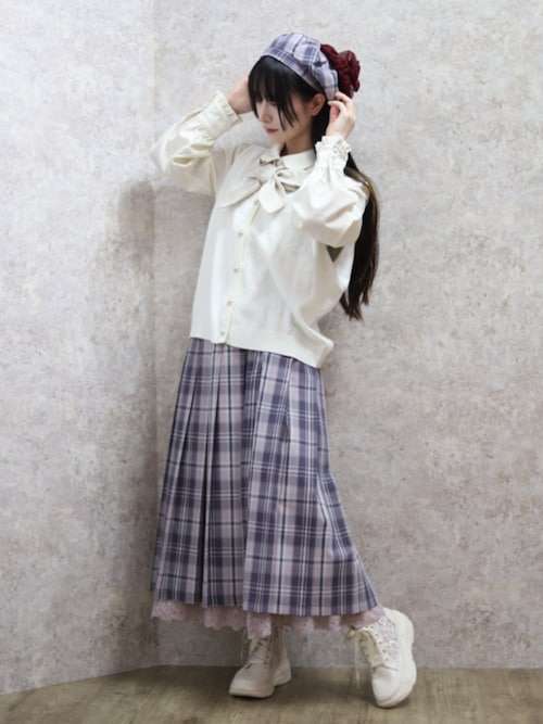 タグ付き✨ axes femme バック編上げ サイドリボン ベスト サイドリボンニットベスト | レディース服・レディース