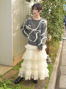 ありさん（レディース・155cm）の冬コーディネート