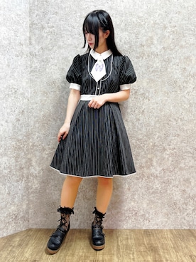 「参戦服」｜ありさん（レディース・155cm）の夏コーディネート
