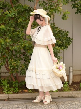 ありさん(レディース・155cm)の夏コーディネート