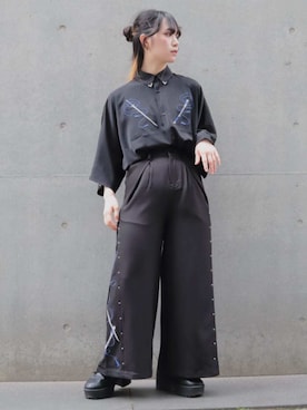 「REZEN（リゼン）のアイテム」を使った、ありさん（レディース・155cm）の夏コーディネート