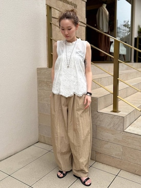 「Curensology（カレンソロジー）のアイテム」を使った、erik97さん（レディース・162cm）の春コーディネート