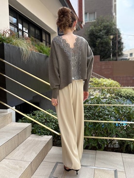 「アイテム（ピアス（両耳用））」を使った、erik97さん（レディース・162cm・30代）の秋コーディネート