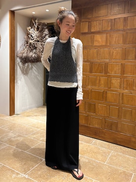 「アイテム（その他トップス）」を使った、erik97さん（レディース・162cm）の夏コーディネート