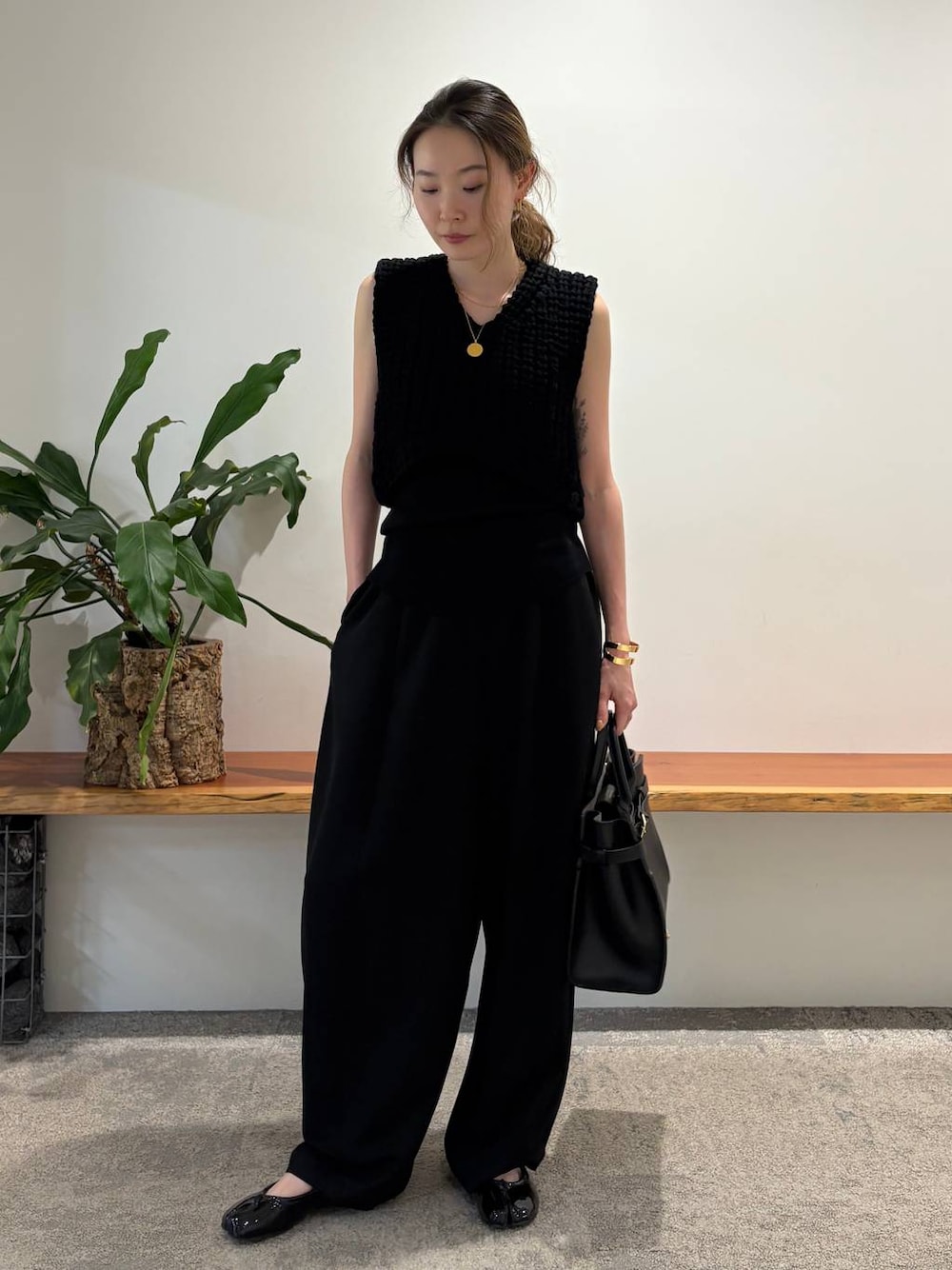 カレンソロジー　Curensology ローゲージハンドニットベスト Curensology（カレンソロジー）の「Curensology(カレンソロジー