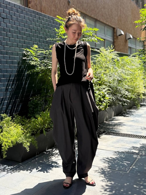 柚さま専用【クリーニング済】カレンソロジー＜&RC＞コットンサテンワイドパンツ Curensology｜コットンリネンドロストパンツ | Rakuten Fashion