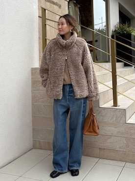 「アイテム（ピアス（両耳用））」を使った、erik97さん（レディース・162cm・30代）の秋コーディネート