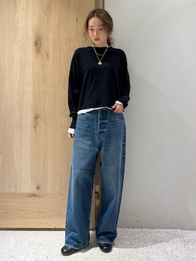 「アイテム（その他トップス）」を使った、erik97さん（レディース・162cm・20代）の冬コーディネート