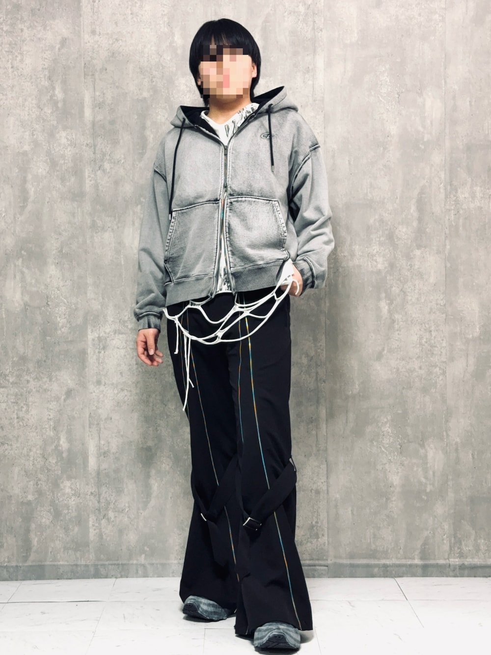 CLEL】Prime TR Front Zip Bondage Pants / プライムTR フロント