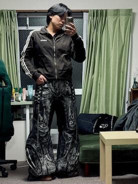 「アイテム（その他アウター）」を使った、Kaedeさん（メンズ・174cm）の冬コーディネート