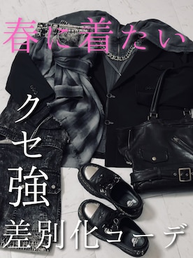 Kaedeさんの「High sole leather heel boots/ハイソールレザーヒールブーツ」を使ったコーディネート