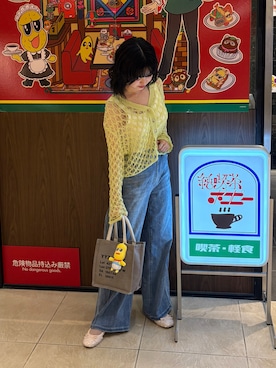 「one after another NICE CLAUP（ワンアフターアナザーナイスクラップ）のアイテム」を使った、のりさん（レディース・156cm）の秋コーディネート