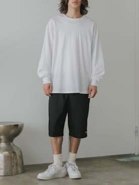 「GILDAN（ギルダン）のアイテム（Tシャツ/カットソー）」を使った、rooptokyowearさん（メンズ・173cm）の夏コーディネート