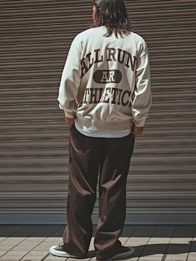 「JERZEES（ジャージーズ）のアイテム」を使った、rooptokyowearさん（メンズ・173cm）の秋コーディネート