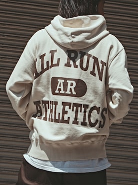 「JERZEES（ジャージーズ）のアイテム」を使った、rooptokyowearさん（メンズ・173cm）の冬コーディネート